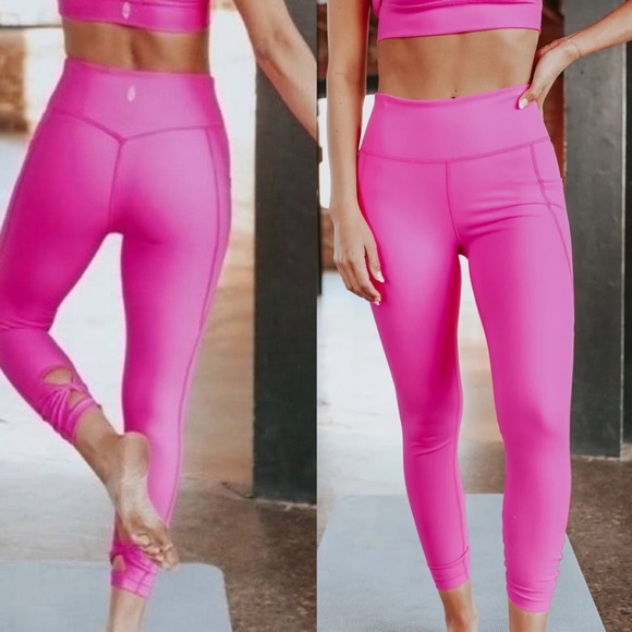 Free People Pants - Final price ✨ Free People Wave Rider Leggings in Magenta